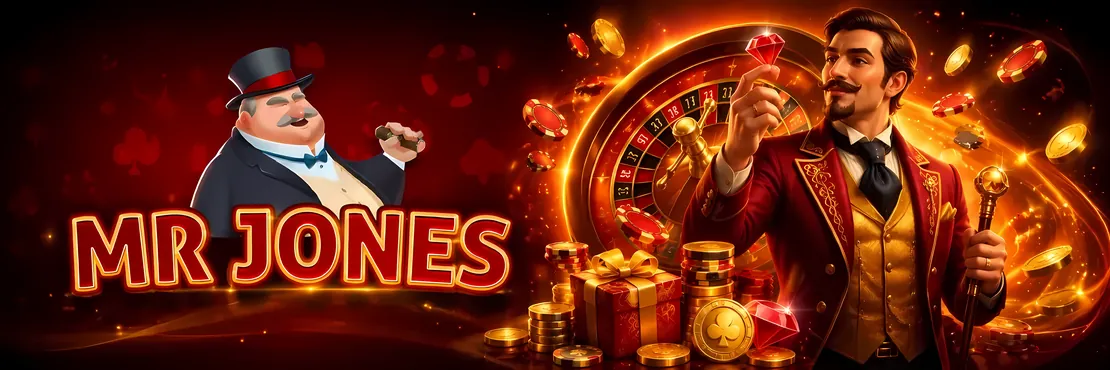 Mr Jones Casino: 300% up to £1,200 + free spins; up to £5,200 over four deposits