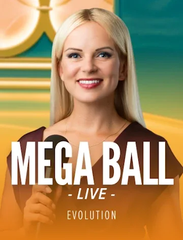 Mega Ball by Evolution at Fortunica Casino